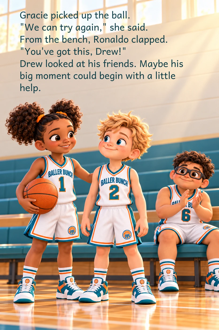 Sample interior page from The Power of Teamwork
